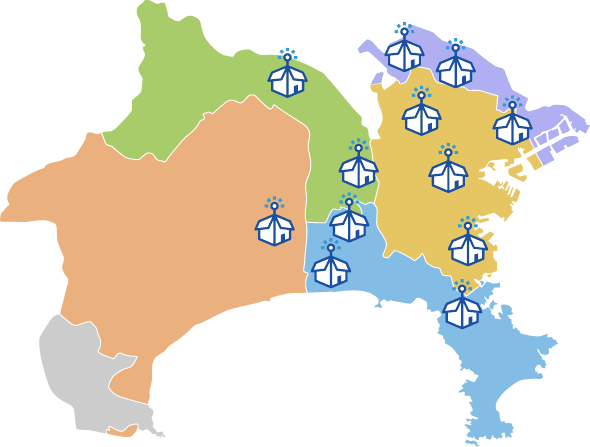 ステーションパルのマップ