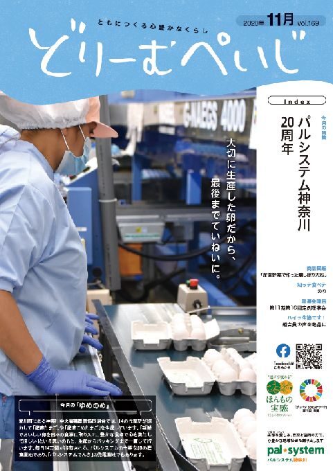 どりーむぺいじ2021年10月号の表紙