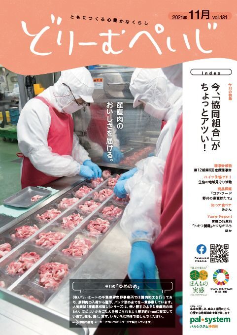 どりーむぺいじ2021年10月号の表紙