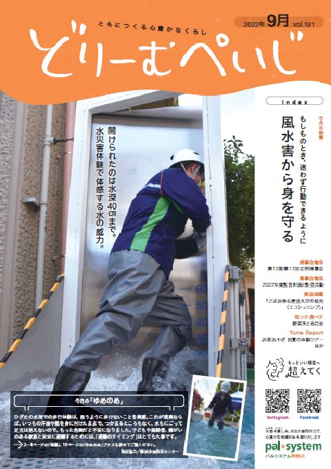 どりーむぺいじ2021年10月号の表紙