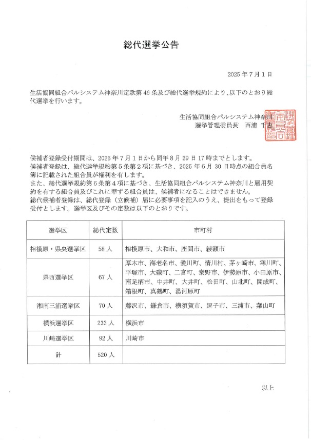 詳細公告文書