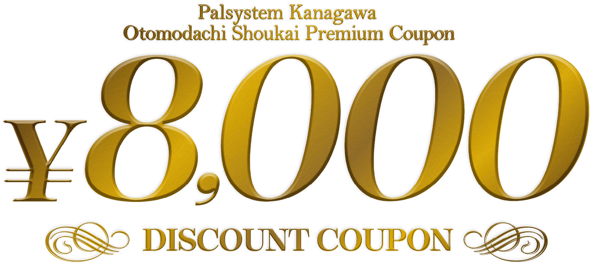Palsystem Kanagawa Otomodachi Shoukai Premium Coupon ￥8,000 DISCOUNT COUPON